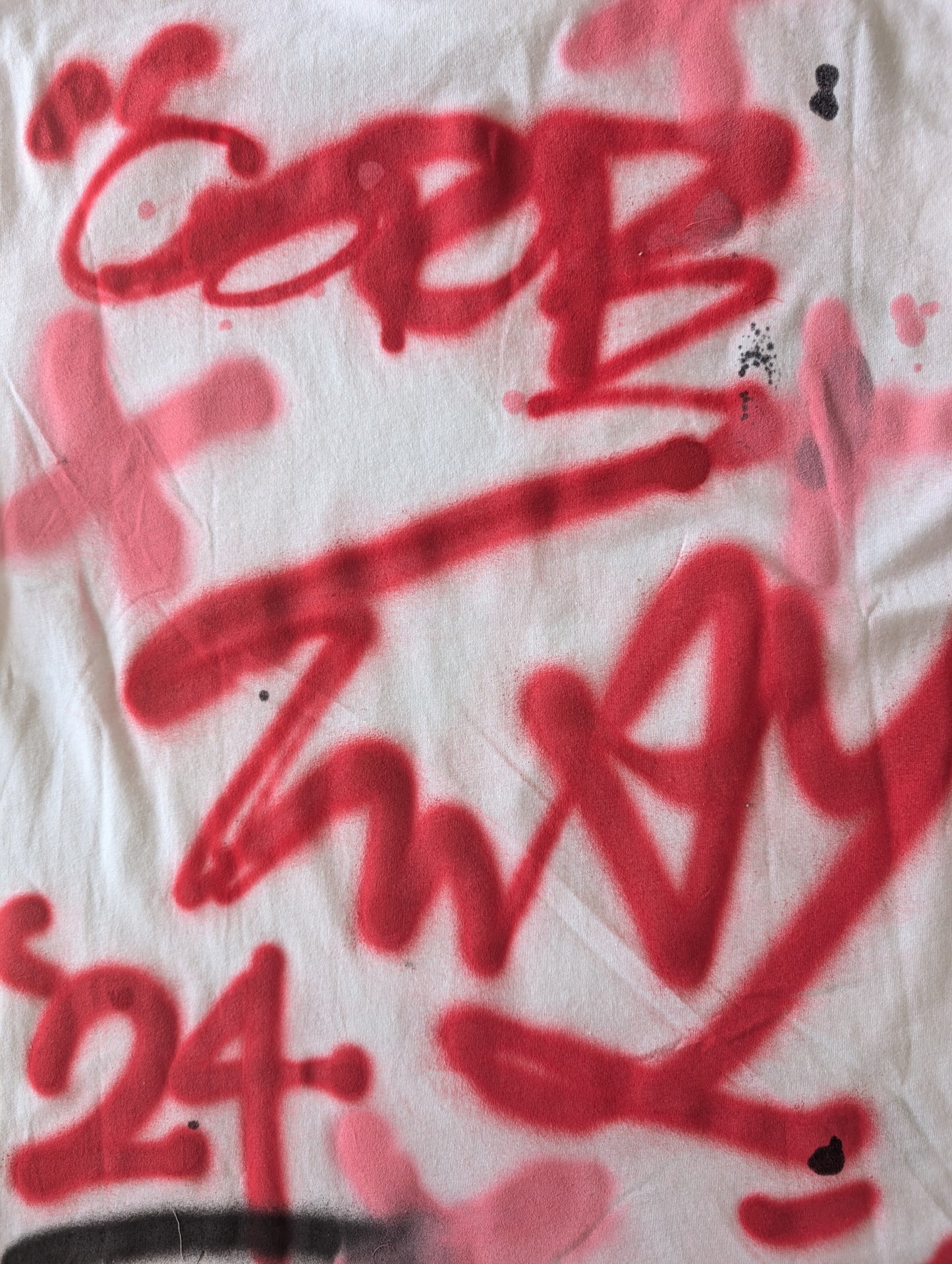 False Positive by Core Sway One of a Kind Hand Sprayed T-shirt