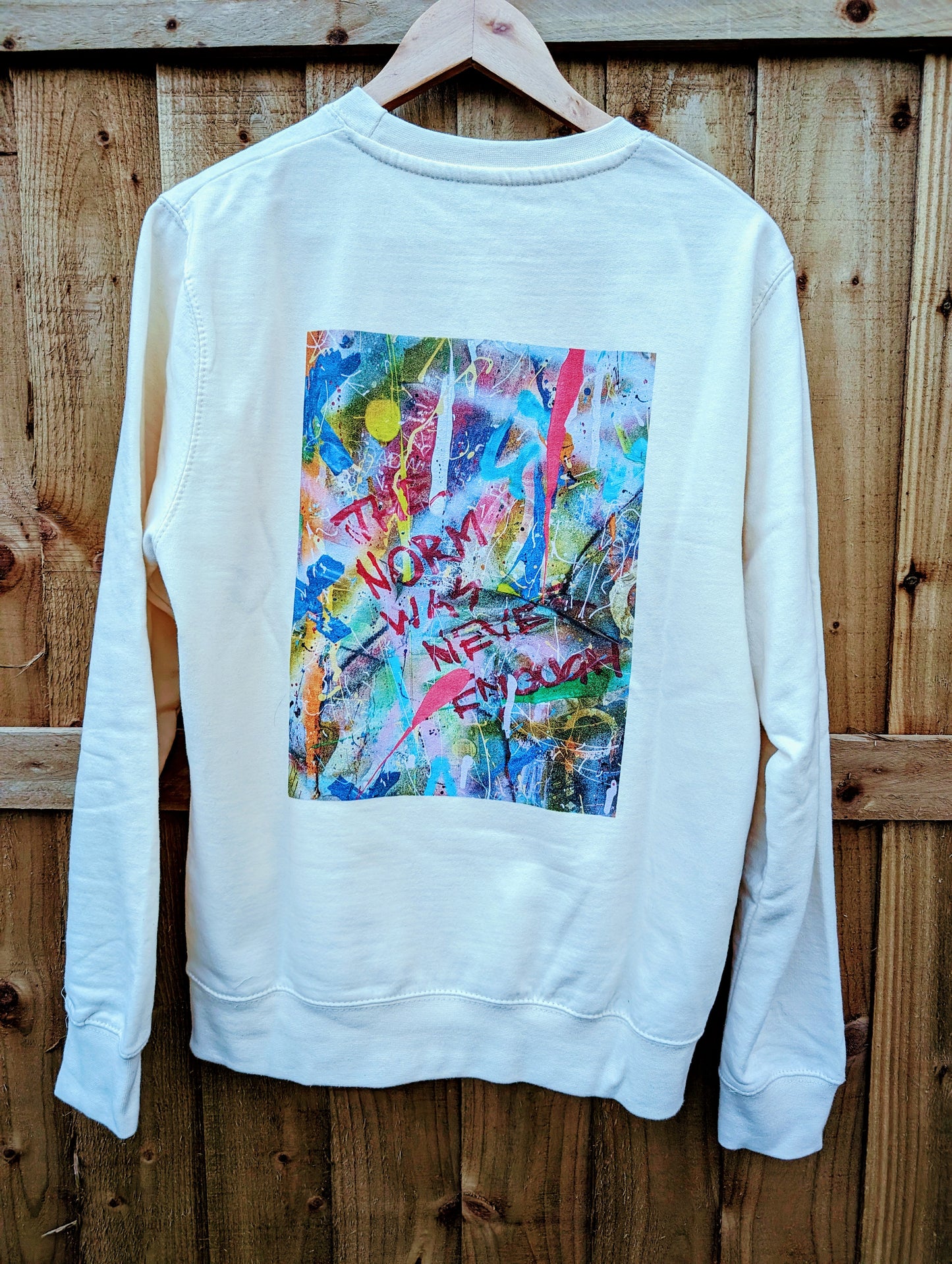 False Positive by Core Sway Limited Edition Sweatshirt with Front & Back Graphics