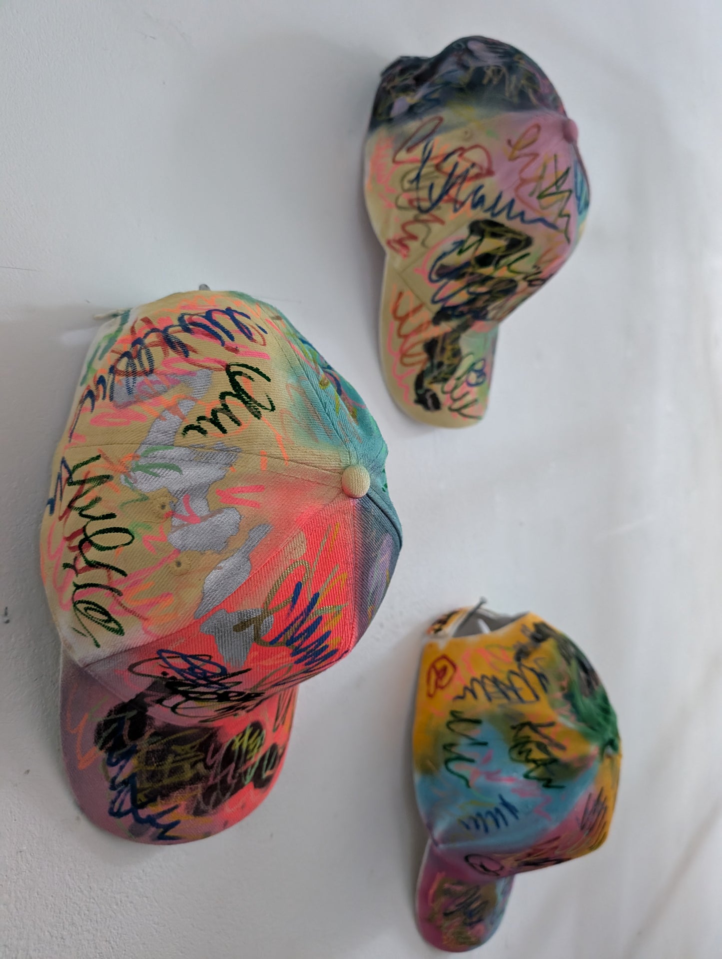False Positive by Core Sway Hand Painted Caps