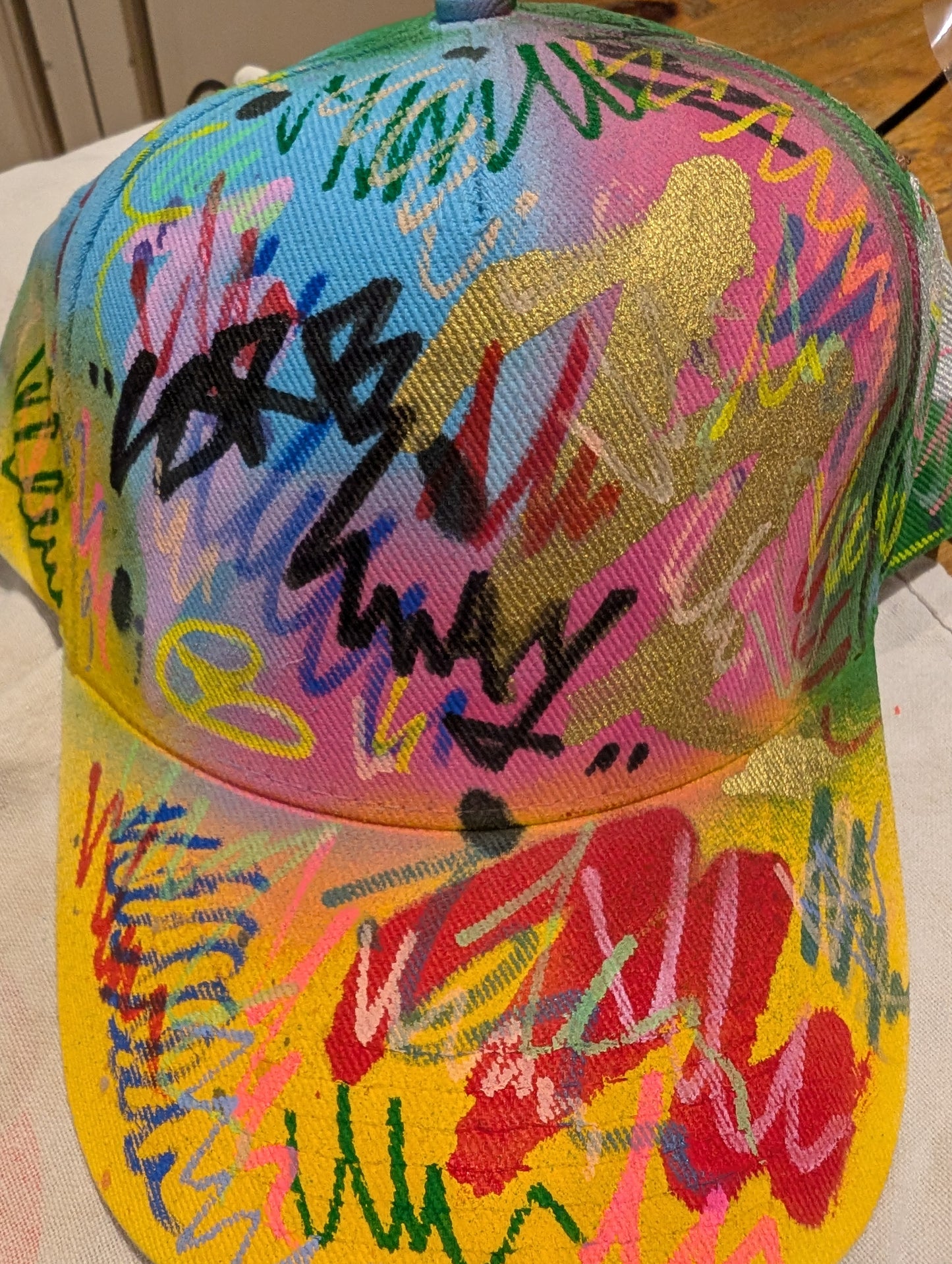 False Positive by Core Sway Hand Painted Caps