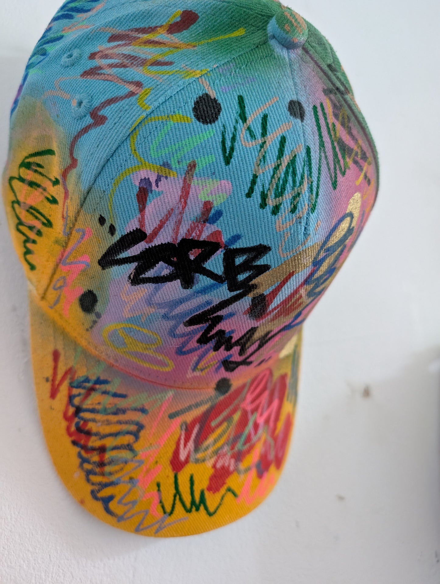 False Positive by Core Sway Hand Painted Caps