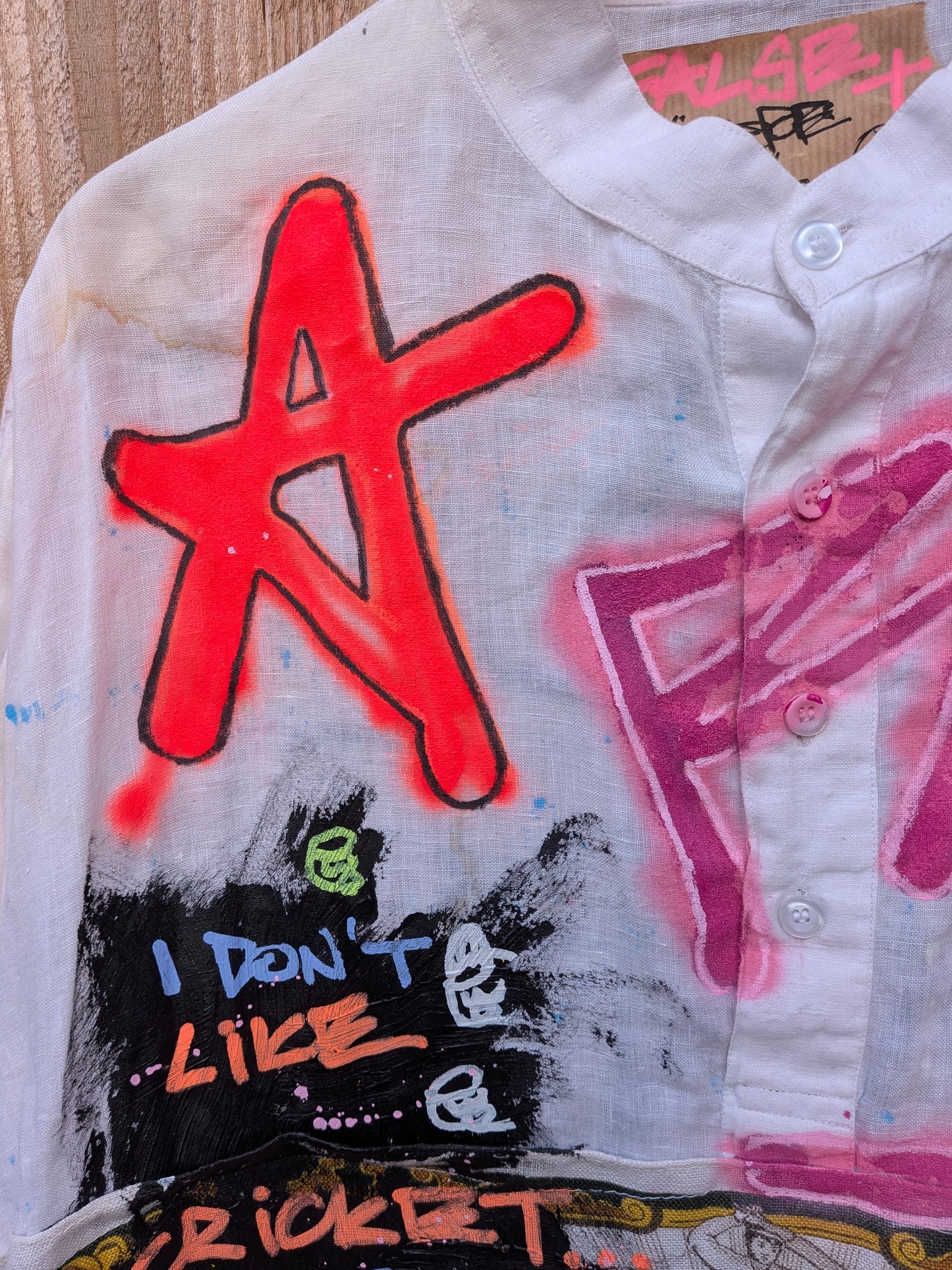 False Positive x Herbie Mensah Collaboration Long Sleeve Shirt