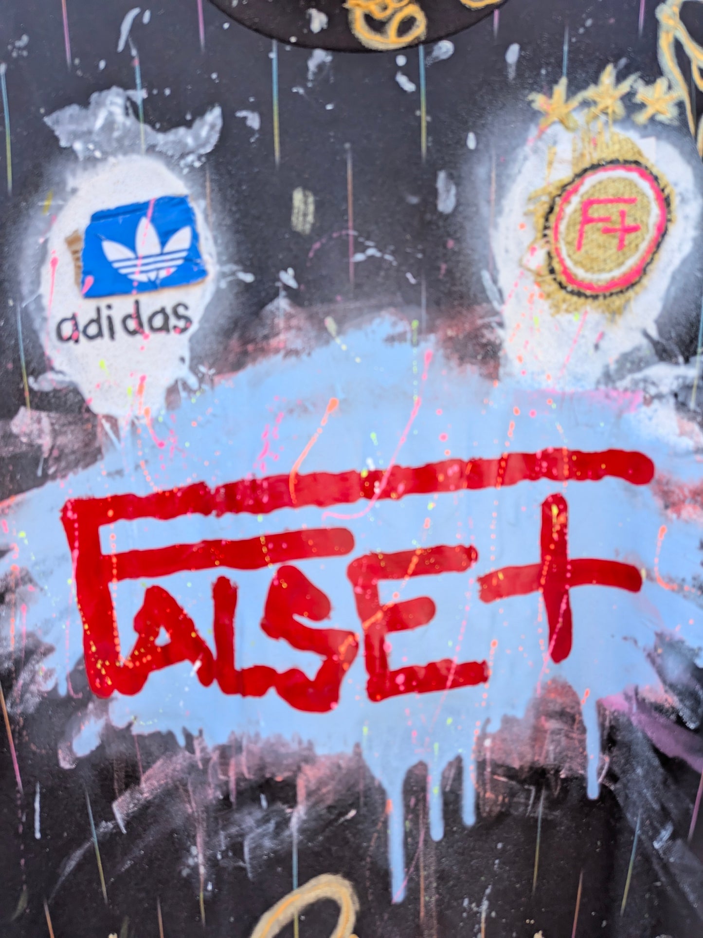Hand Sprayed & Painted Upcycled Football Shirt SS26