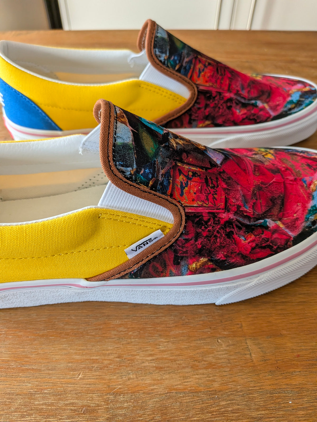 False Positive by Core Sway Custom Made Vans