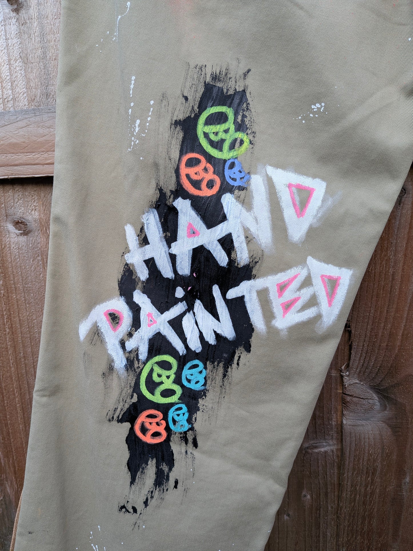 False Positive x Herbie Mensah Collaboration Upcycled Trousers