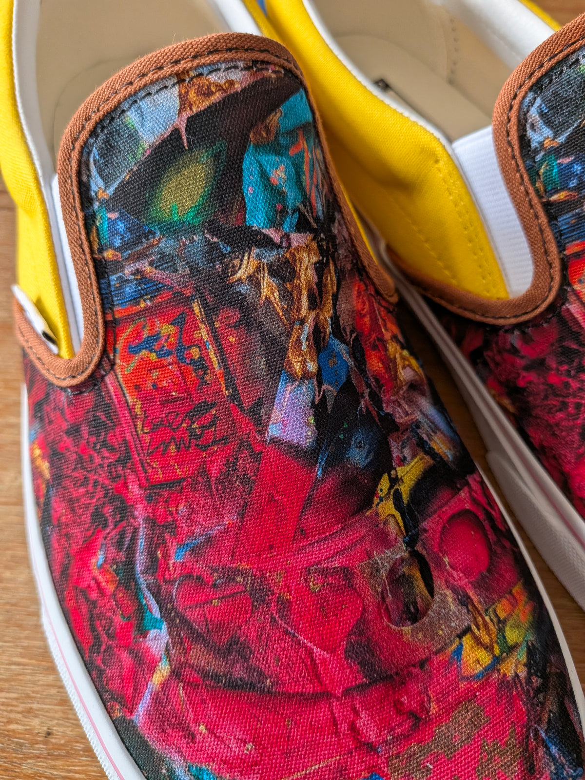False Positive by Core Sway Custom Made Vans