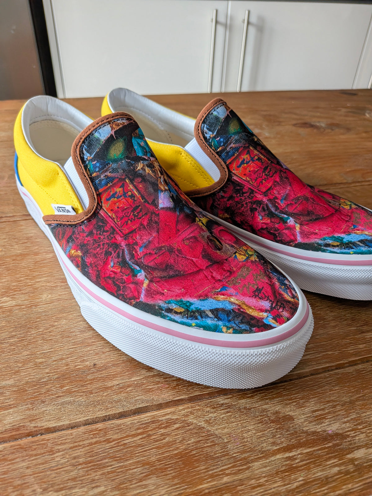 False Positive by Core Sway Custom Made Vans