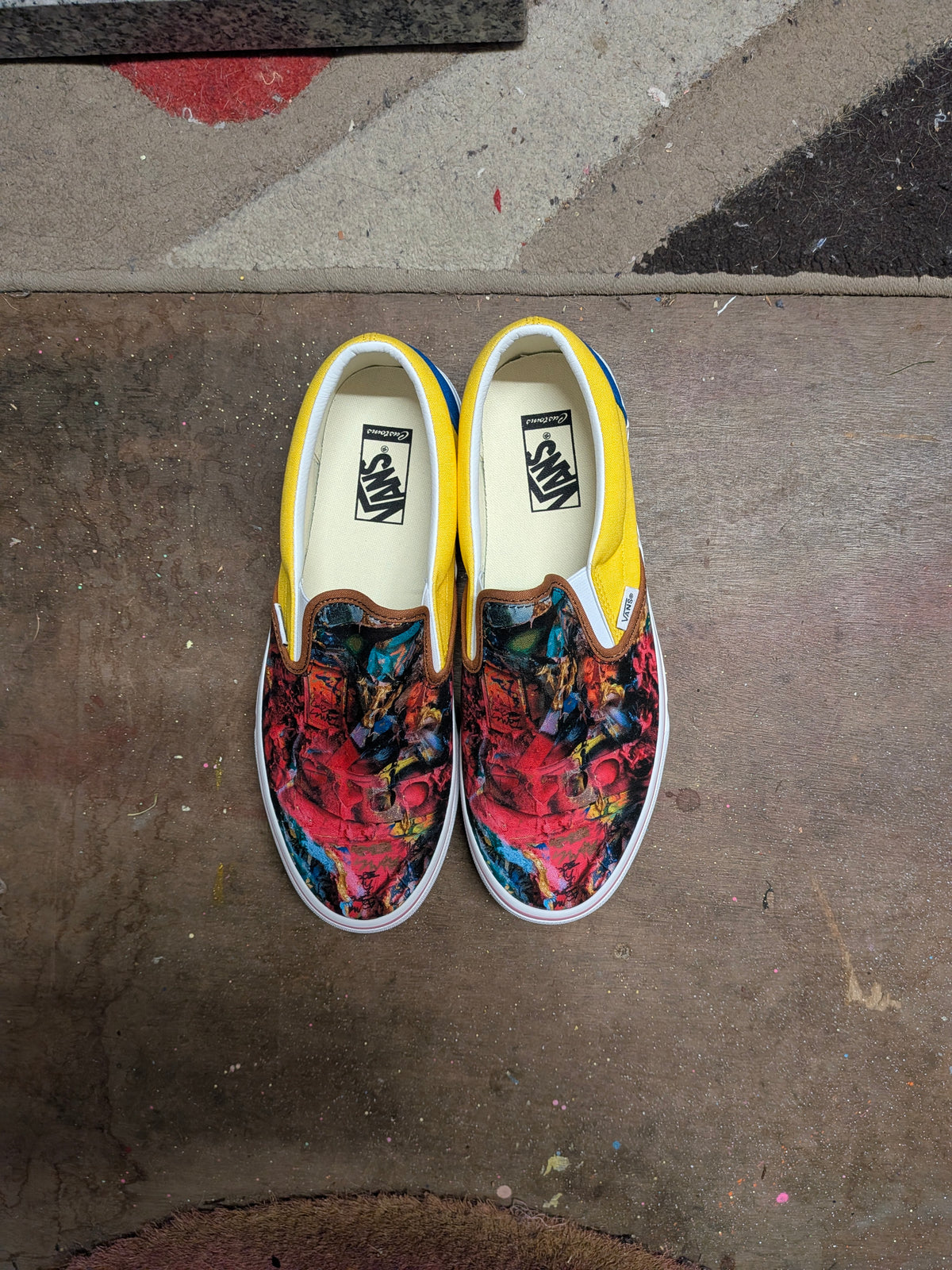 False Positive by Core Sway Custom Made Vans