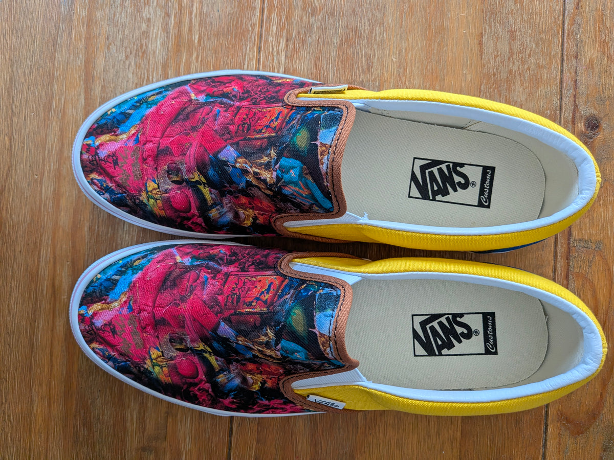 False Positive by Core Sway Custom Made Vans