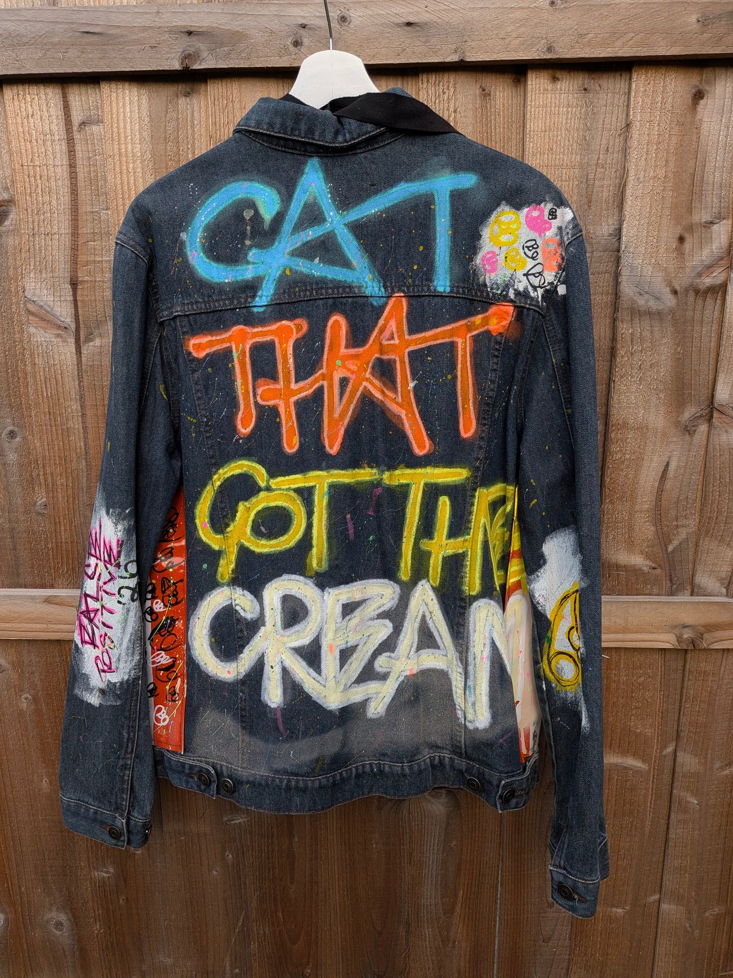 False Positive x Herbie Mensah Collaboration Denim Jacket