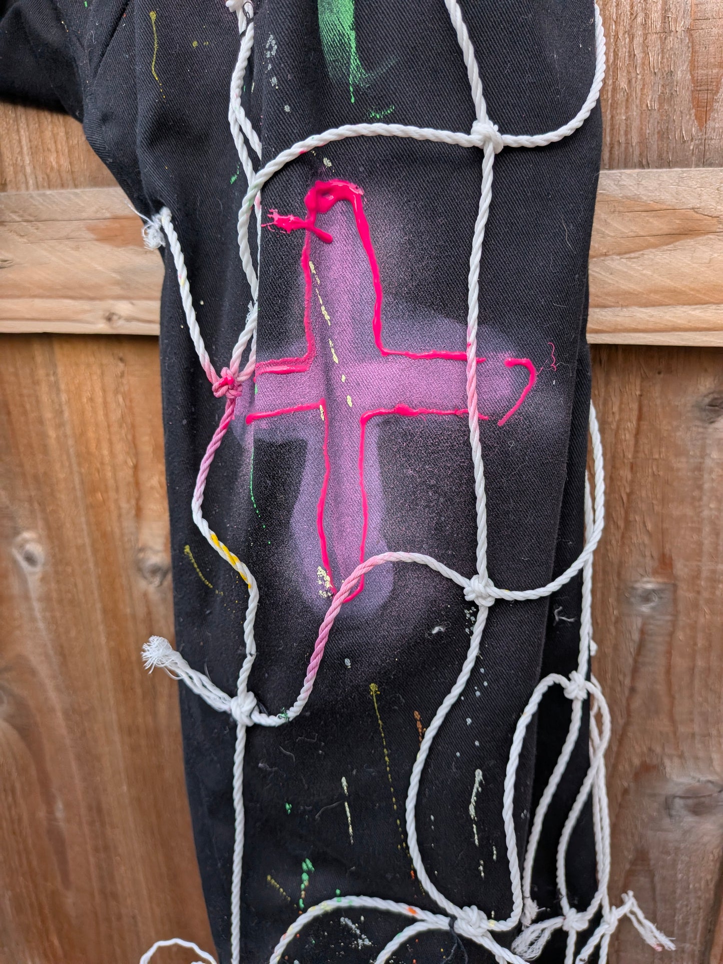 False Positive x Herbie Mensah Collaboration Black Trousers