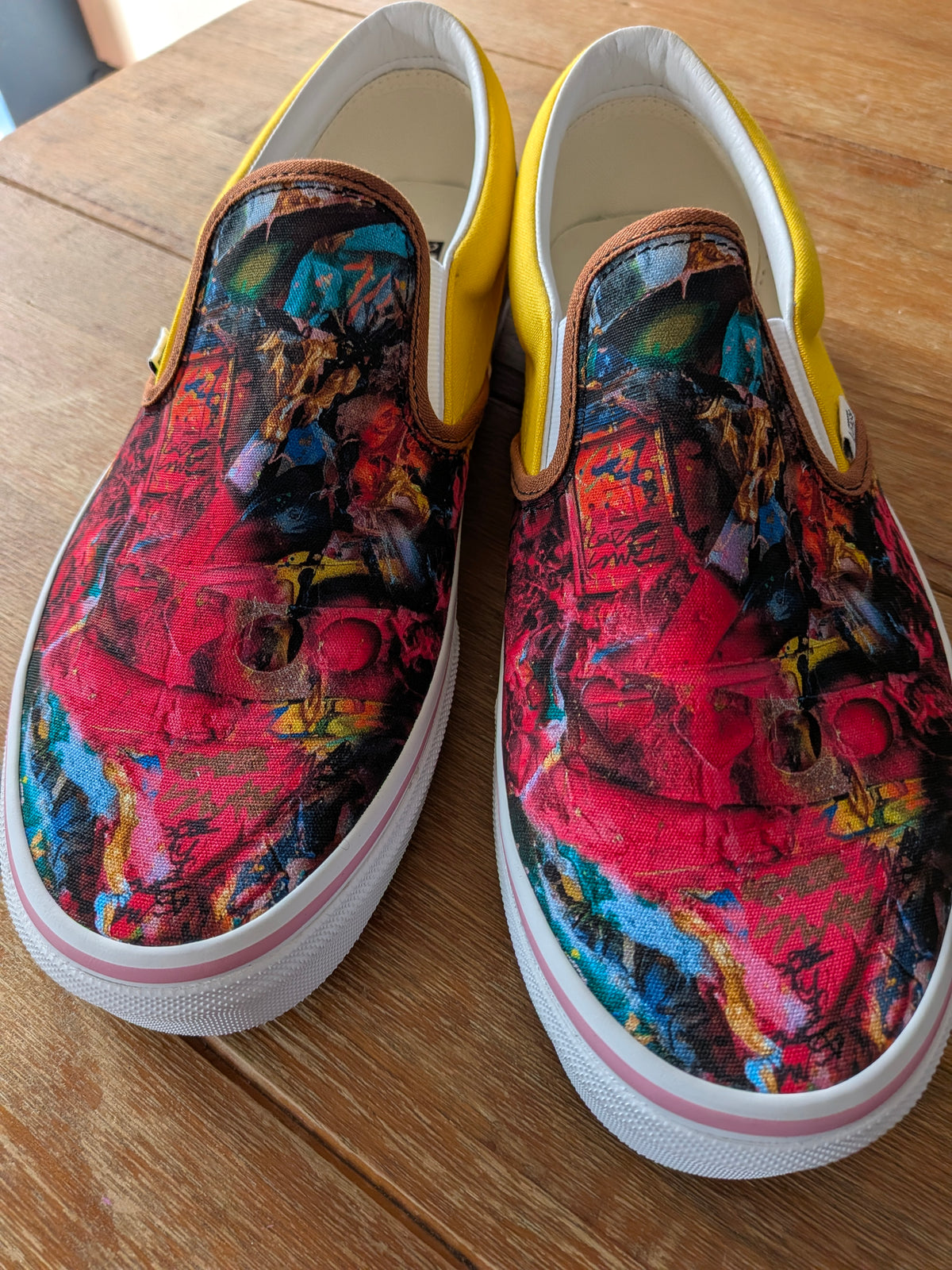 False Positive by Core Sway Custom Made Vans